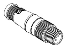 WOODHEAD 1300390125 Terminator, Male with Jumpers, 5 Pole | CH2YXM DND101