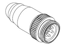WOODHEAD 1300390371 Terminator, Male, 5 Pole | CH2XZR DN100L