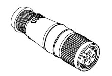 WOODHEAD 1300390386 Terminator, Female with Jumpers, 5 Pole | CH2ZDU DND151