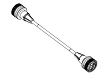 WOODHEAD 1300500297 Cordset, MMJ, Shielded, 25m | CH2BRW ENS1115M250