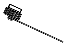 WOODHEAD 1300580036 Male Closure Cap, With Lanyard, 1-14 Inch External Thread | CH2MCB 67-0301