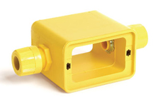 WOODHEAD 1301370204 Multiple Outlet Box, Extended Depth, Feed-Thru | CH2ABH 3090F