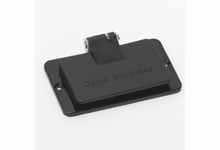 WOODHEAD 1301380033 Multiple Outlet Coverplate, Black, Duplex, GFCI Rectangle Flip Lid | CG9ZZQ 3061BLK