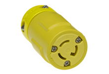 WOODHEAD 1301410054 Connector with Locking Blade, 2 Pole/3 Wire, 277V | CH2VAV 2534