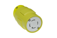 WOODHEAD 1301420045 Connector with Locking Blade, 3 Pole/4 Wire, 480V | CH2UML 2976