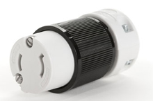 WOODHEAD 1301440019 Connector With Locking Blade, 2 Pole/2 Wire, 125V | CH2FGA 25T04