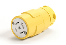 WOODHEAD 1301420049 Connector with Locking Blade, 4 Pole/5 Wire, 600V | CH2UMG 2983