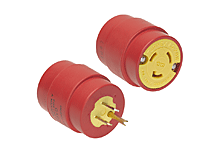 WOODHEAD 1301510025 Adapter, Receptacle, Female End, 20A/125V, Plug, Male End, 15A/125V | CH2UUN 1744