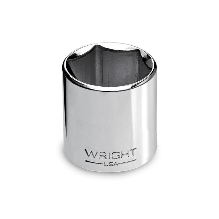 WRIGHT TOOL 20-04MM Standard Metric Socket, 1/4 Inch Drive, 6 Point, 4mm | AX3HCH