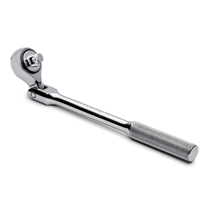 WRIGHT TOOL 3429 Ratchet, Bent Flex Head, Nitrile Grip, Double Pawl, 3/8 Inch Drive, 10-3/4 Inch Size | AX3FKR