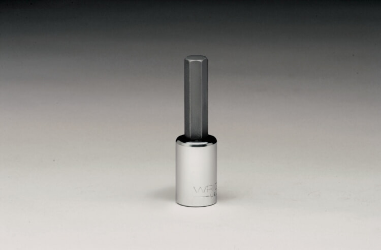 WRIGHT TOOL 3204 Hex Bit Socket, 3/8 Inch Drive, 1/8 Inch Size | AX3FHX