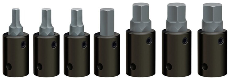 WRIGHT TOOL 362 Impact Hex Bit Socket Set, 3/8 Inch Drive, Pack Of 7 | AX3ELZ