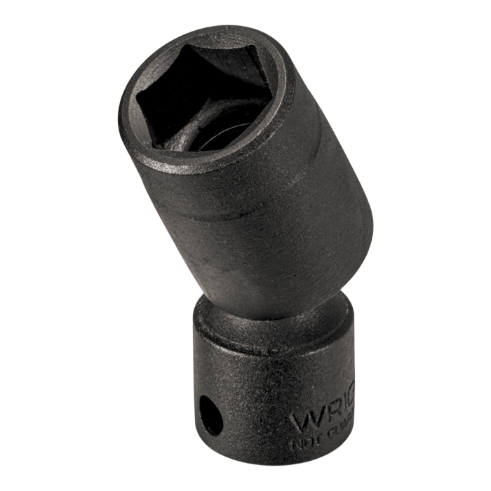WRIGHT TOOL 38-59MM Standard Metric Universal Power Socket, 3/8 Inch Drive, 6 Point, 19mm | AX3HVN