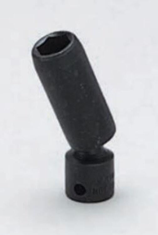 WRIGHT TOOL 39-51MM Deep Impact Metric Universal Power Socket, 3/8 Inch Drive, 6 Point, 11mm | AX3HWF