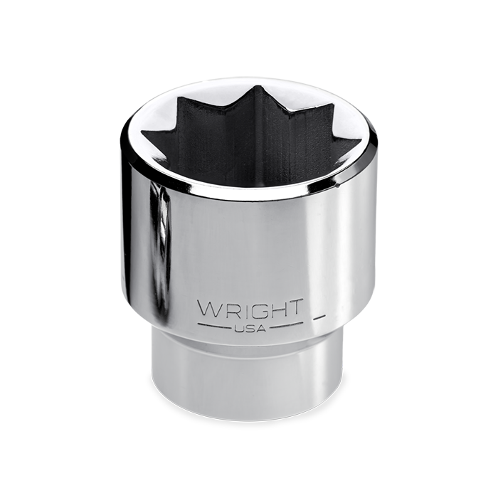 WRIGHT TOOL 4318 Standard Socket, 1/2 Inch Drive, 8 Point, 9/16 Inch Size | AX3FTE