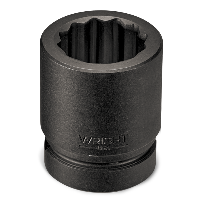 WRIGHT TOOL 67H-33MM Standard Metric Impact Socket, 3/4 Inch Drive, 12 Point, 33mm | AX3JFN