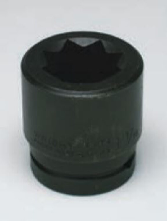 WRIGHT TOOL 6886 Impact Socket, Double Square, 3/4 Inch Drive, 8 Point, 1-7/16 Inch Size | AX3GDP