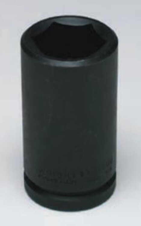 WRIGHT TOOL 69-46MM Deep Metric Impact Socket, 3/4 Inch Drive, 6 Point, 46 mm | AX3JFY