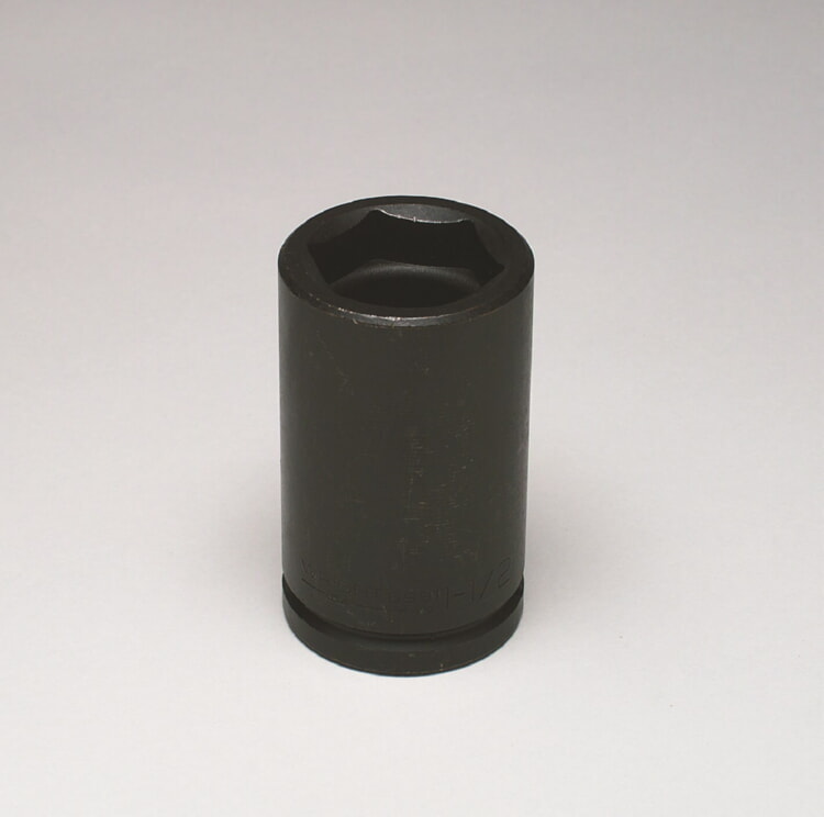 WRIGHT TOOL 6991 Budd Wheel Impact Socket, 3/4 Inch Drive, 1-1/2 Inch Hex x 13/16 Inch Size | AX3GDU