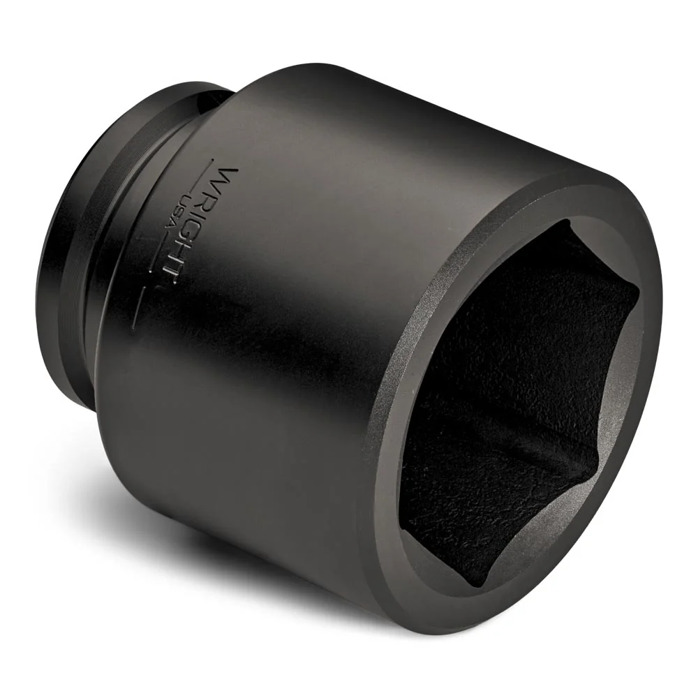 WRIGHT TOOL 85827A Standard Impact Socket, 2-1/2 Inch Drive, 6 Point, 3-7/16 Inch Size | AX3JKK