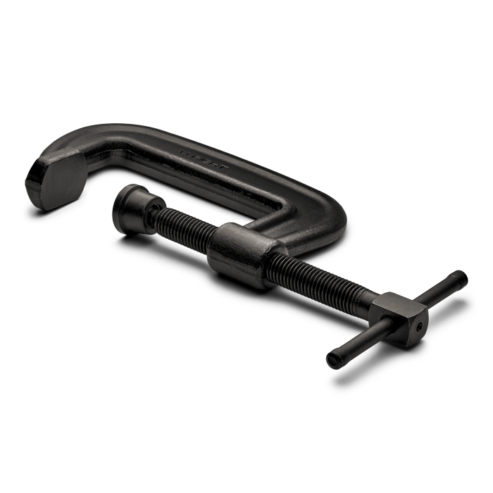WRIGHT TOOL 90104 Forged C-Clamp, Heavy Service, 10000 lbs. | AX3JMA