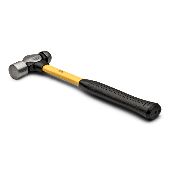 WRIGHT TOOL 9040 Ball Peen Hammer, Fiberglass Handle, 8 oz. | AX3GFK