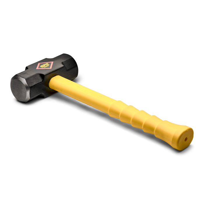 WRIGHT TOOL 9061 Sledge Hammer, Fiberglass Handle, 16 Inch Size, 6 lbs. | AX3GGG