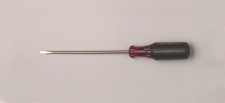 WRIGHT TOOL 9164 Cabinet Tip Screwdriver, 3/16 Inch Tip Size, 10 Inch Length | AX3GJN