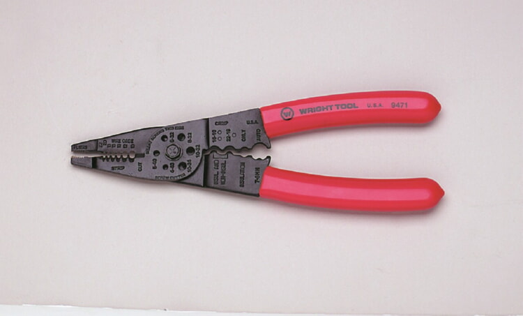 WRIGHT TOOL 9471 Stripper/Crimper, 10-20 AWG | AX3GPQ