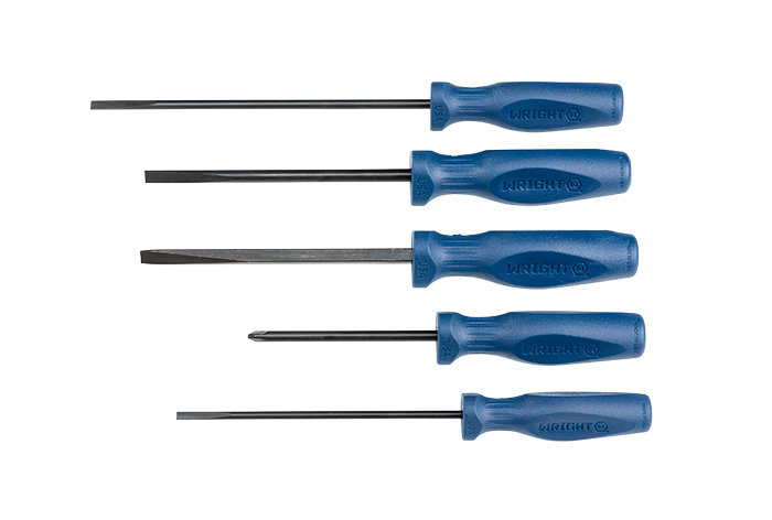 WRIGHT TOOL 9475 Screwdriver Set, Pack Of 5 | AX3GPU