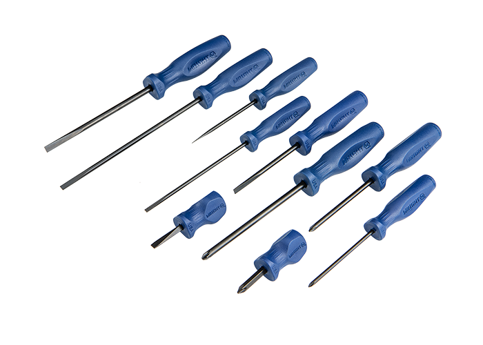 WRIGHT TOOL 9476 Screwdriver Set, Pack Of 10 | AX3GPV