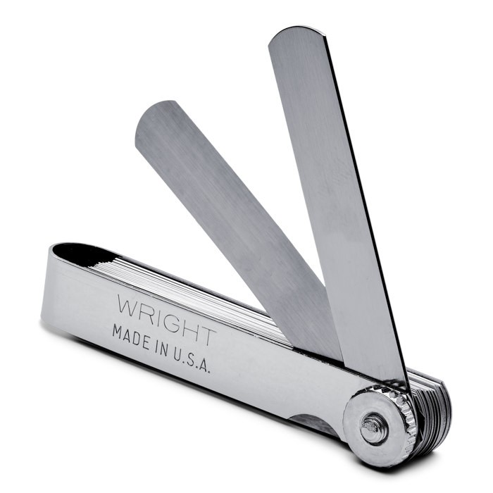 WRIGHT TOOL 9528 Feeler Gauge, 10 Blades | AX3GQT