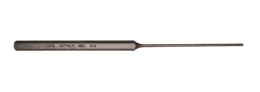 WRIGHT TOOL 9599 Pin Punch, Extra Long, 8 Inch Length, Steel | AX3GTK