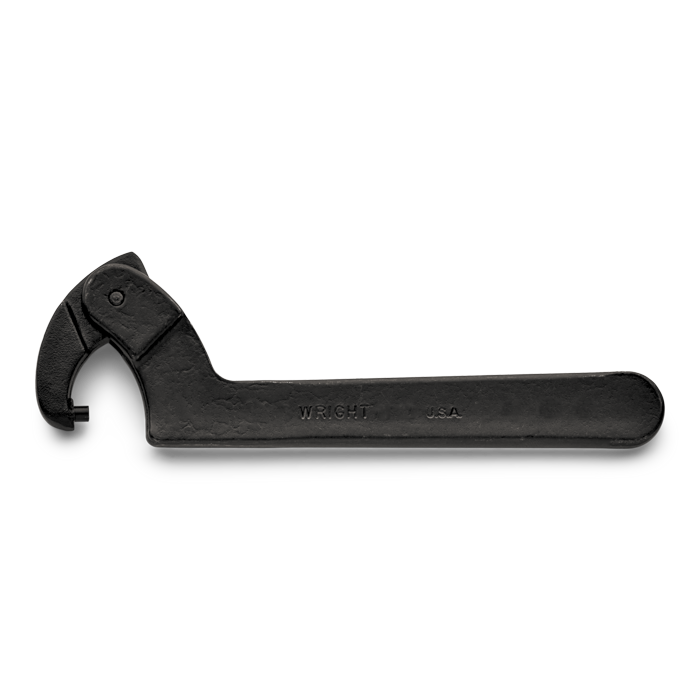 WRIGHT TOOL 9640 Adjustable Pin Spanner Wrench, 3/4 to 2 Inch Size | AX3GUV