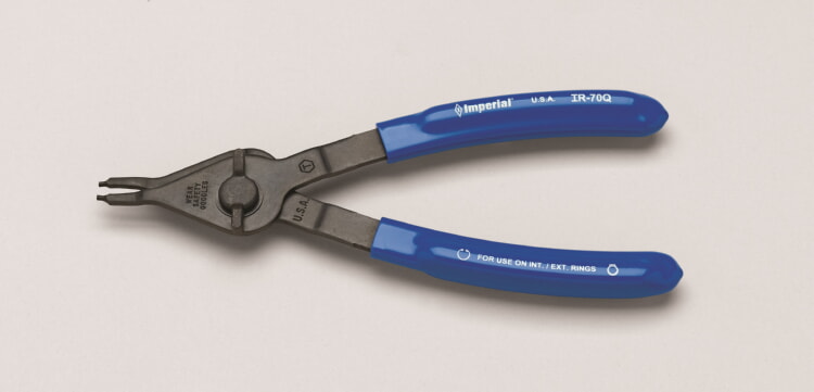 WRIGHT TOOL 9C938 Snap Ring Plier, Straight Tip, 5.75 Inch Length, 0.038 Tip Diameter | AX3JQG