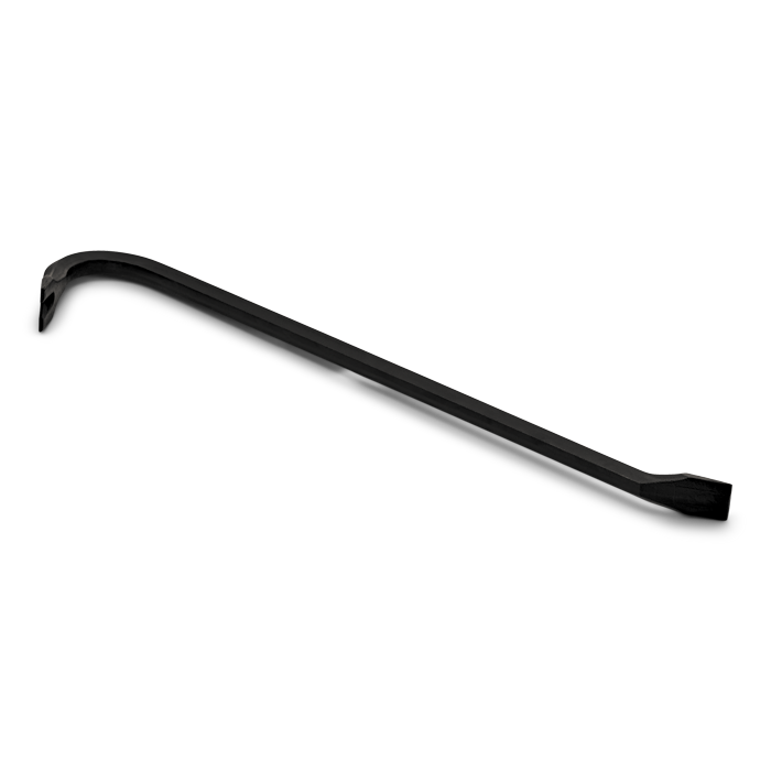 WRIGHT TOOL 9M715 Gooseneck Wrecking Bar, 3/4 Inch x 30 Inch Size | AX3JTT
