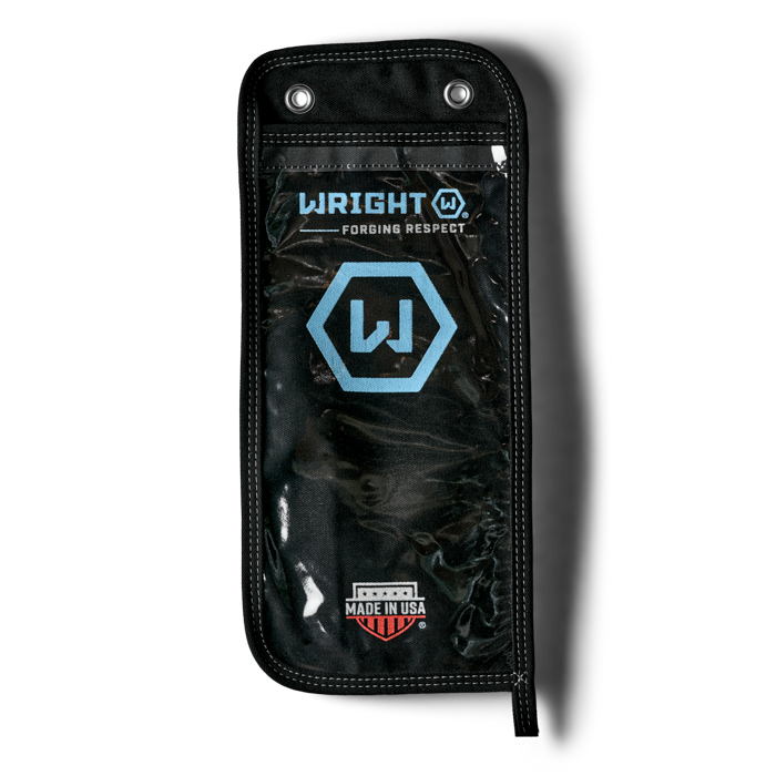 WRIGHT TOOL A724-POUCH Tool Pouch, Denim, 7-1/4 Inch x 14 Inch Size | AX3JVJ