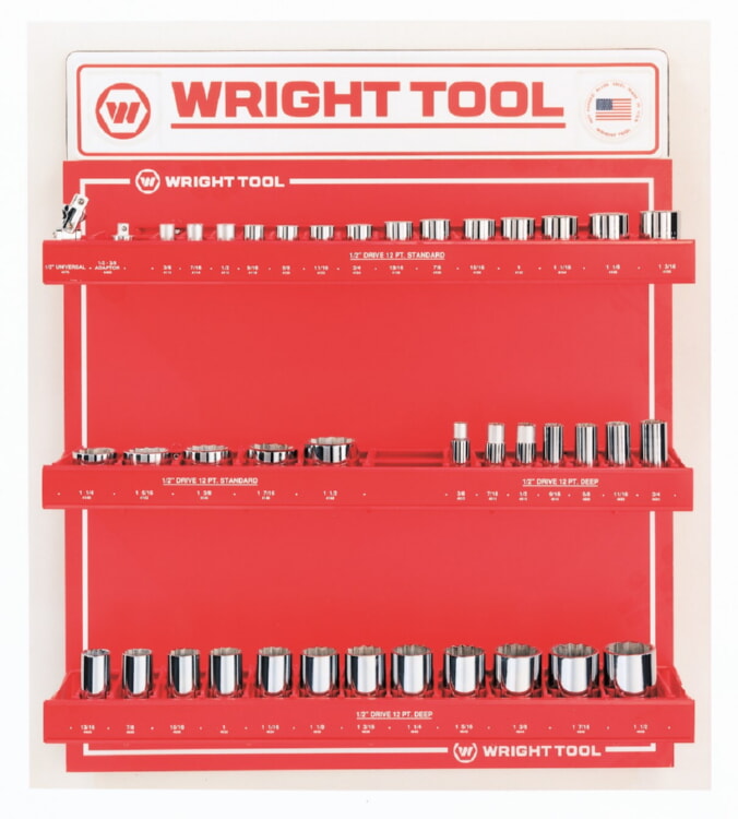 WRIGHT TOOL D984 Fractional Socket Set, Pack of 91 | AX3JYG
