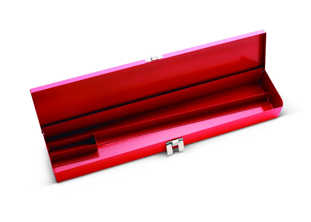WRIGHT TOOL W411 Metallic Tool Box, 10-5/8 x 3-3/4 x 2 Inch Size | AX3JZJ