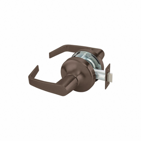YALE 4701LN AU 613E Door Lever Lockset, Grade 1, Dark Bronze, Not Keyed, Lever, Cylindrical | CV3XCZ 56HJ82