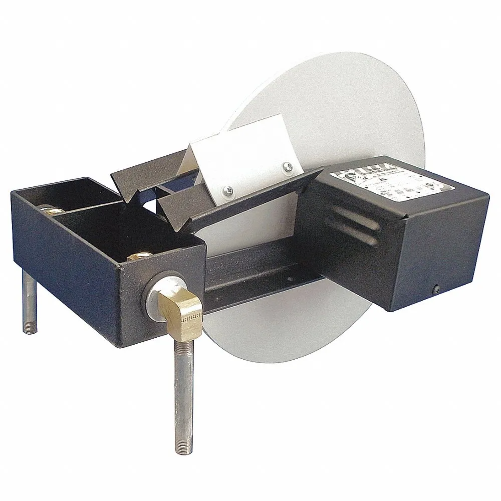 Oil Skimmer, Disc Skimmer, 7 1/2 Inch Reach, 2 qt/hr Max. Oil Removal, Steel