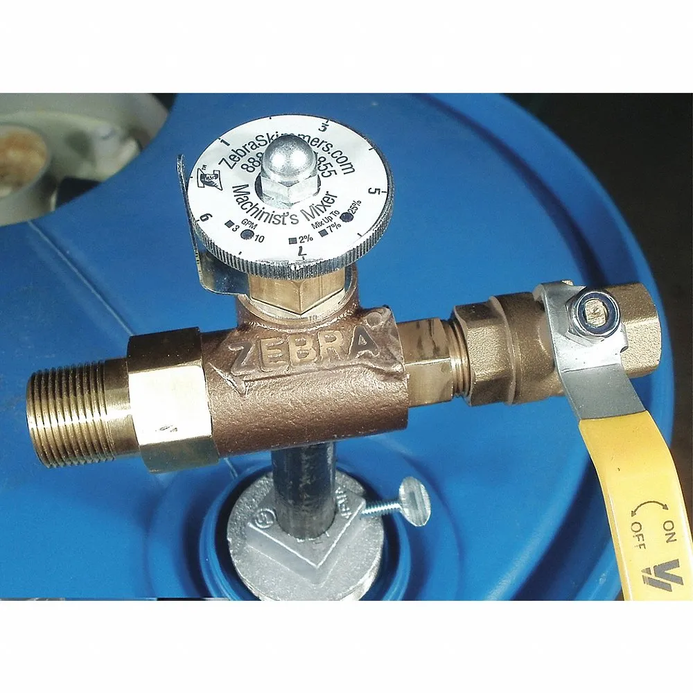 Coolant Mixer, Machinist Mixer, For Drums/Pails/Totes, 3 gpm Max. Flow Rate