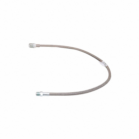 Filler Hose, Stainless Steel/Rubber, 24 Inch size