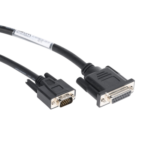 Communication Cable, 15-Pin Female D-Sub To 15-Pin D-Sub Hd15 Male, Shielded