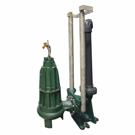 Guide Rail System, 4 Inch Flange, Cast Iron