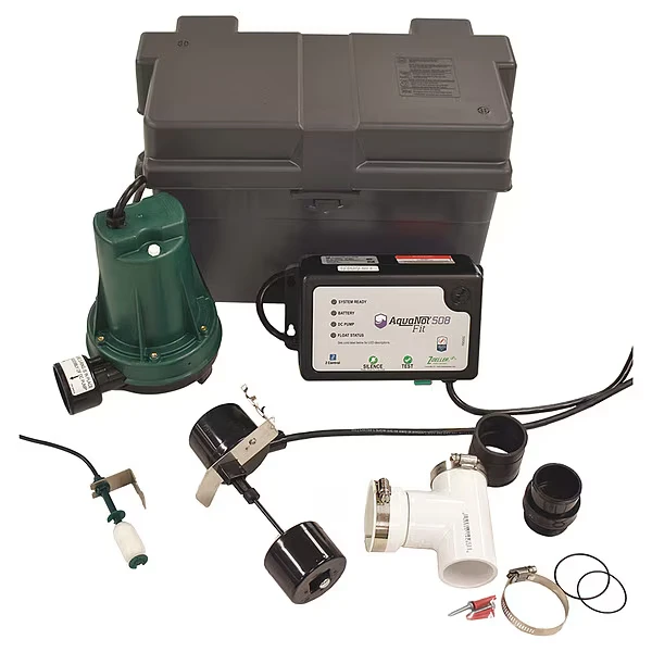Sump/Battery Back-Up System, Pump HP 1/3