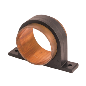 ZSI-FOSTER CAGB08 Cushioned Clamp, 1/2 Inch Outside Diameter, Black | CF3UPP