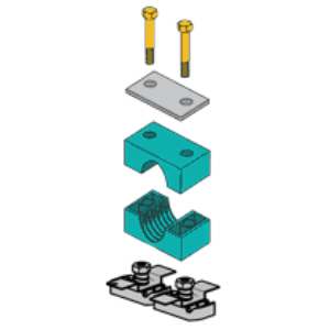 ZSI-FOSTER S2011Z Strut Mounted Assembly, 3/8 Inch Pipe Size | CF3XWQ