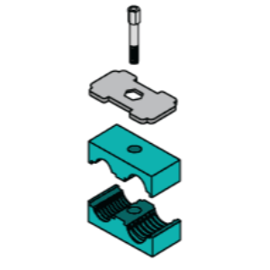 ZSI-FOSTER T1004B-SS Stacking Kit, 1/4 Inch Tube Size, Stainless Steel | CF3ZKJ