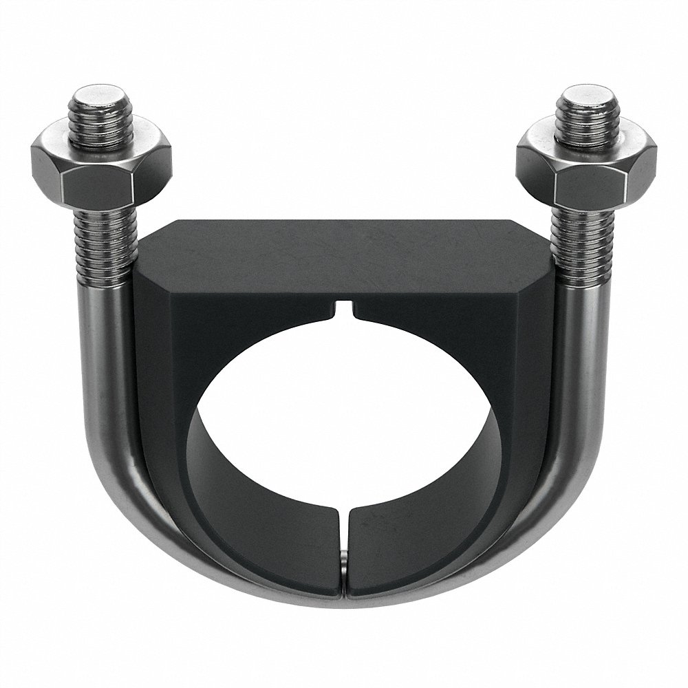 ZSI-FOSTER UB2PA6 Cushioned U-Bolt, Thread S3/8-16, 3-23/64 Inch Size | AD8VNV 4MWG2